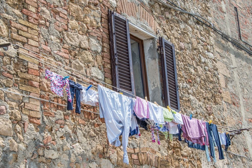 Montepulciano Clothesline Photography Art | Sonoma Fine Photography
