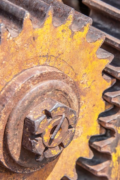 Rusty Gears Photography Art | Sonoma Fine Photography