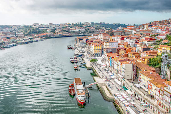 Above Porto Riverfront Photography Art | Sonoma Fine Photography