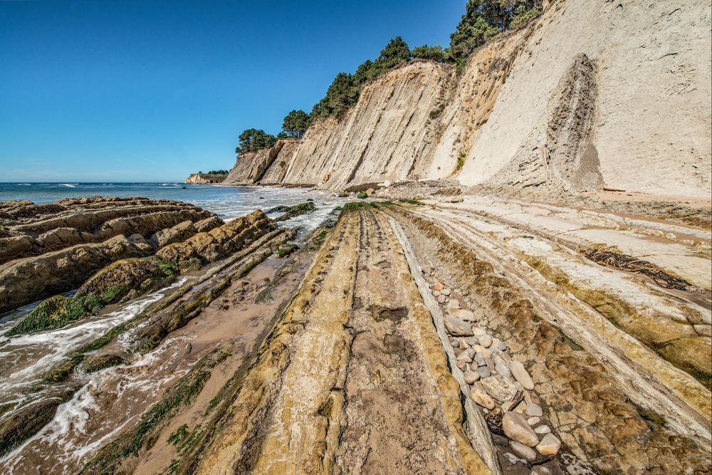 Seascape Of Layered Stones Photography Art | Sonoma Fine Photography