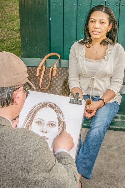 Street Artist In Paris Asf Photography Art | Sonoma Fine Photography