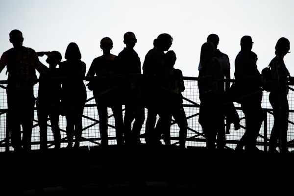 Silhouette Bridge Photography Art | Sonoma Fine Photography