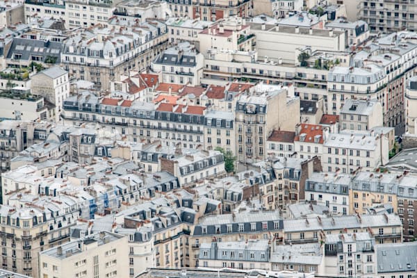Paris From Above Photography Art | Sonoma Fine Photography