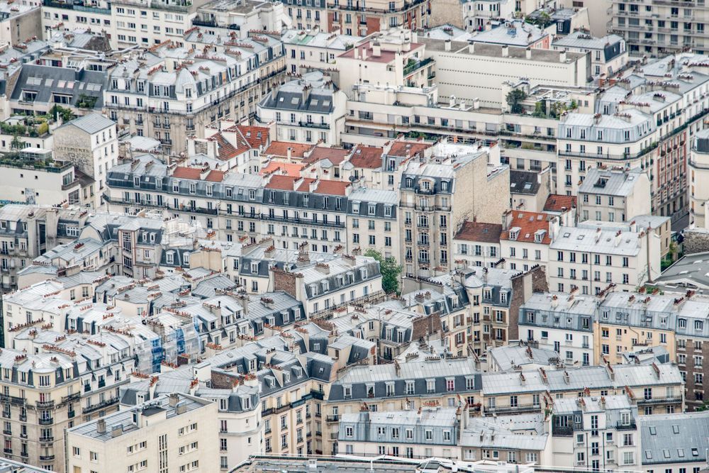 Paris From Above Photography Art | Sonoma Fine Photography