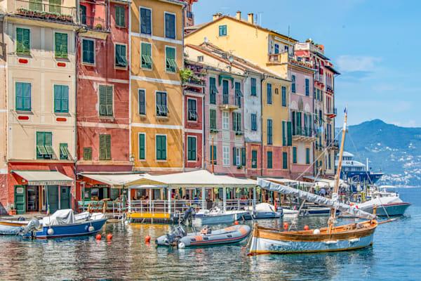 Reflections Of Portofino Photography Art | Sonoma Fine Photography