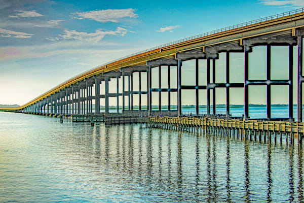 Washington Baum Bridge Photography Art | Sonoma Fine Photography