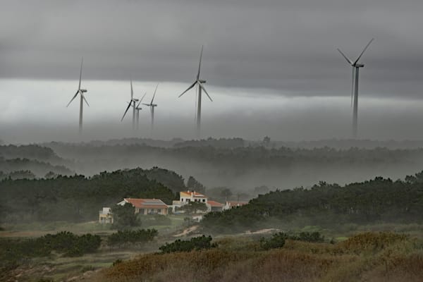 Windmills Of Nazaré Photography Art | Sonoma Fine Photography