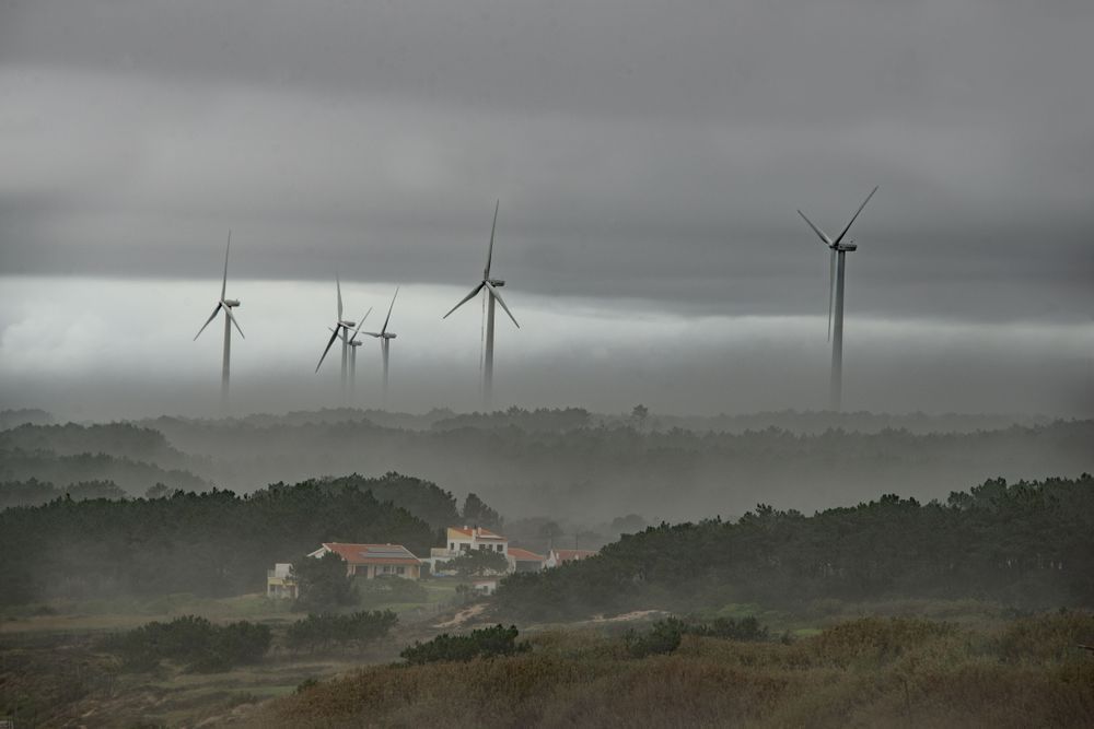Windmills Of Nazaré Photography Art | Sonoma Fine Photography