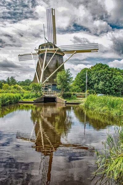 Windmill Reflection Photography Art | Sonoma Fine Photography