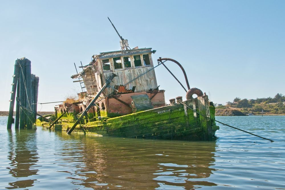 Gold Beach Tug Photography Art | Sonoma Fine Photography