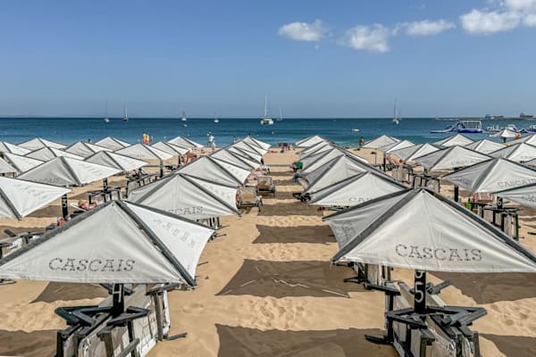 Umbrellas Of Cascais Photography Art | Sonoma Fine Photography