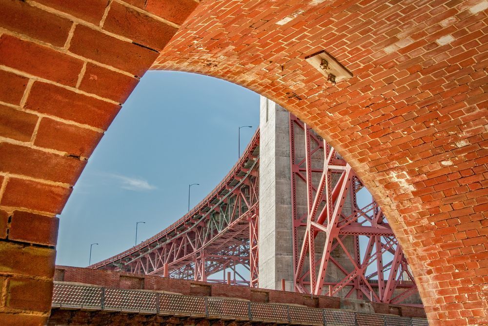 Underneath  The Golden Gate Photography Art | Sonoma Fine Photography