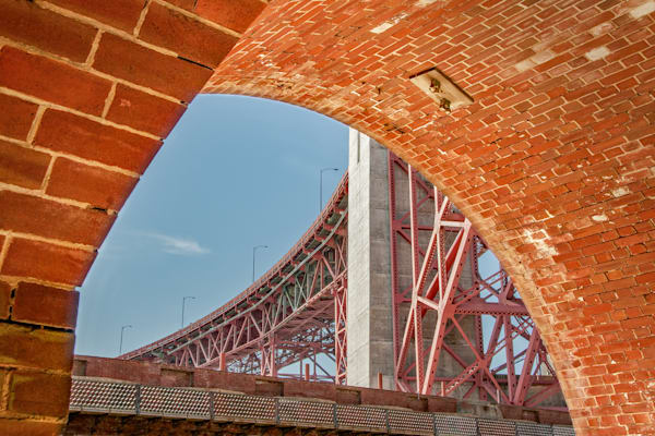 Underneath  The Golden Gate Photography Art | Sonoma Fine Photography