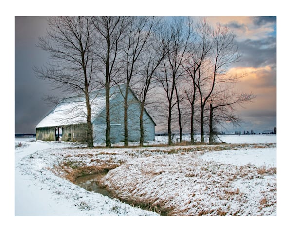 X Winter Barn Photography Art | Sonoma Fine Photography
