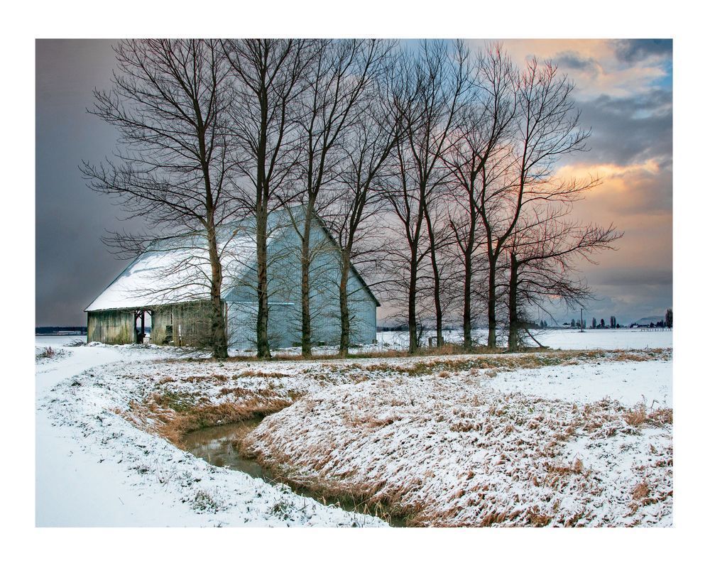 X Winter Barn Photography Art | Sonoma Fine Photography