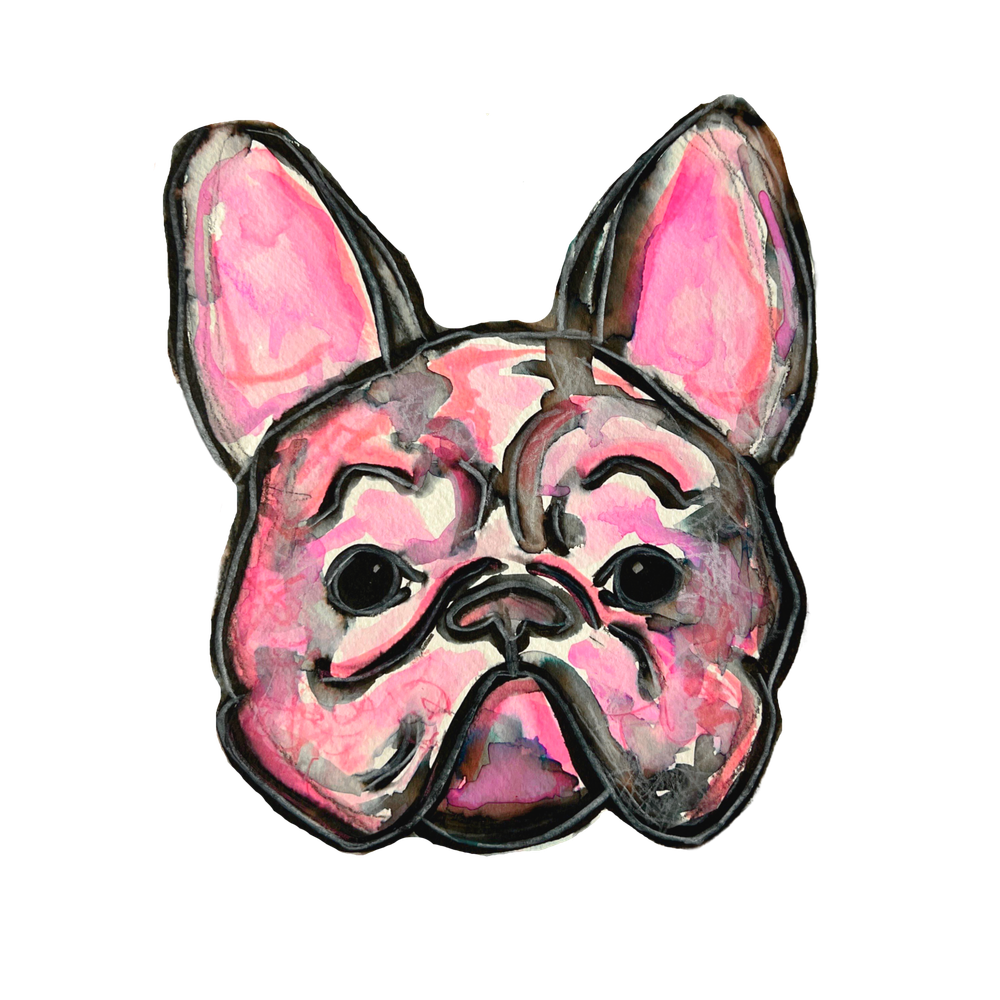 Art Dogs By Jj The French Bulldog Art | Jacqueline Jasionowski