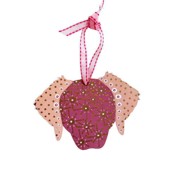 Holiday Art Hand-Painted Dog Ornaments | by Jacqueline Jasionowski