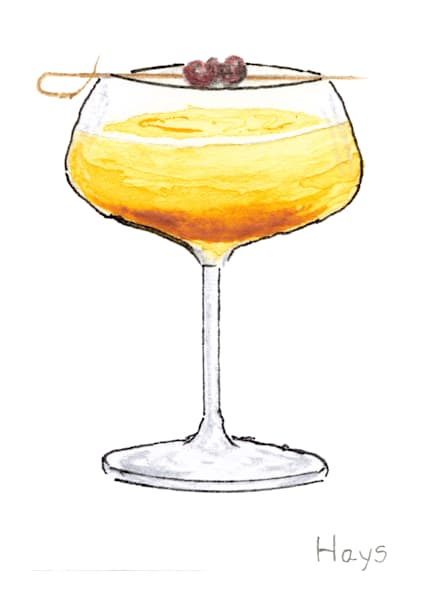 Manhattan Drink Art | Mitch Hays Art
