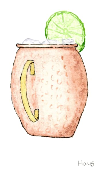 Moscow Mule Art | Mitch Hays Art