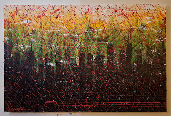 Blood Reign    36x24 Art | Blackbird Unlimited Art