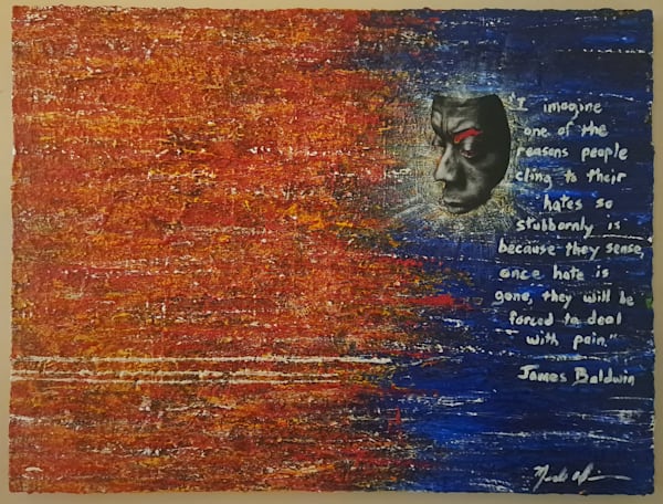 The Truth Of Hate     48x36 Art | Blackbird Unlimited Art