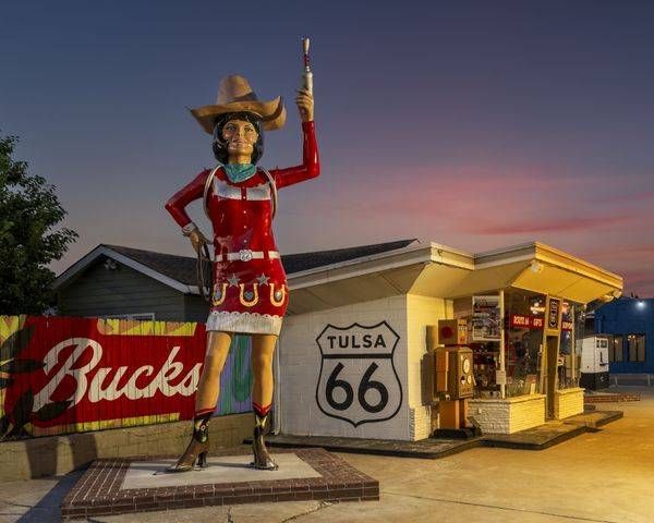 Oklahoma Route 66 Wall Art | Photography by David J. Schwartz