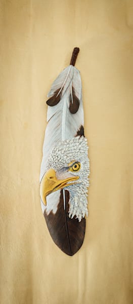 Bald Eagle #1 Art | Christopher Kearns Leather Art