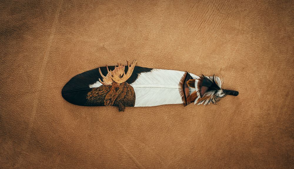 Neighborhood Visitor Art | Christopher Kearns Leather Art