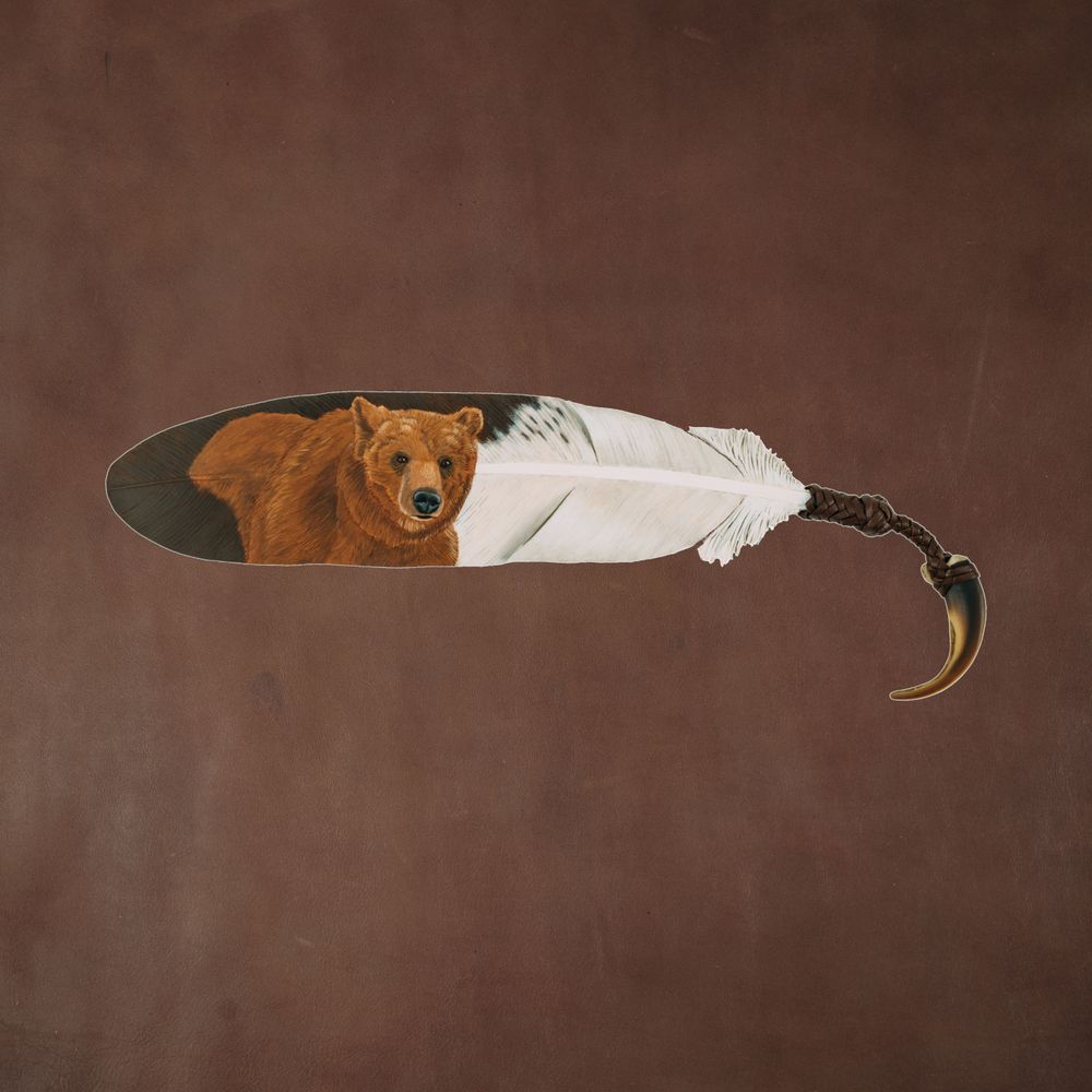 Grizz   Brn Art | Christopher Kearns Leather Art