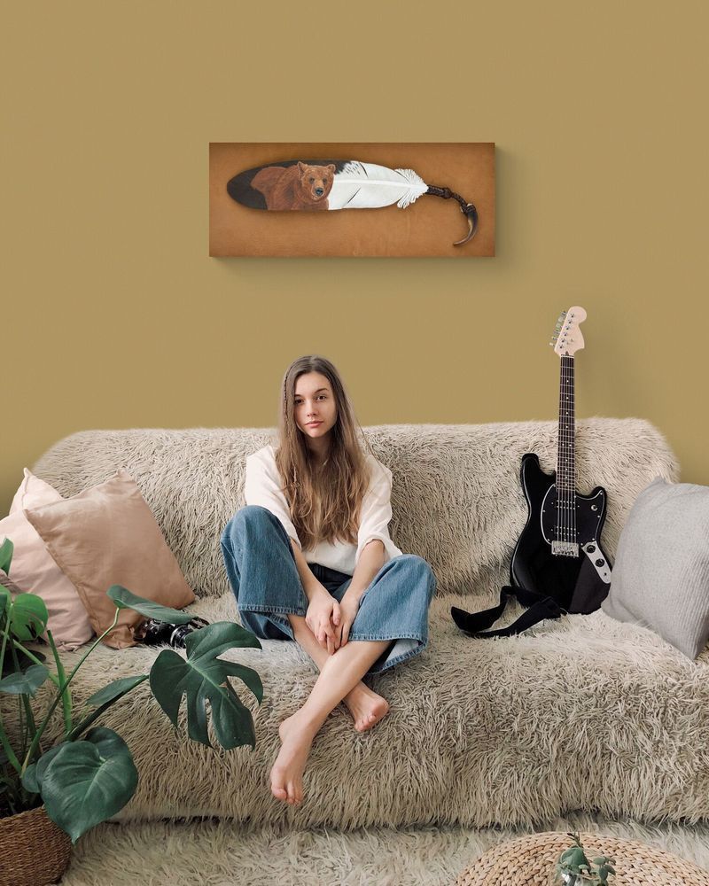 Grizz Cosy Teenage Girl S Room 1 Art | Christopher Kearns Leather Art