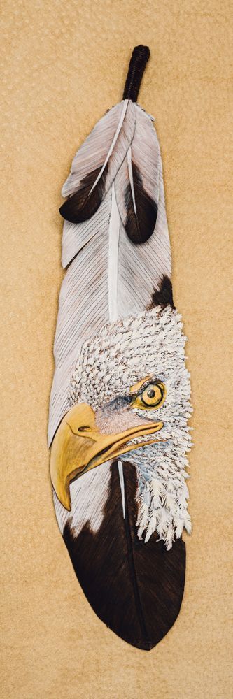 Eagle1 P (Print) Art | Christopher Kearns Leather Art