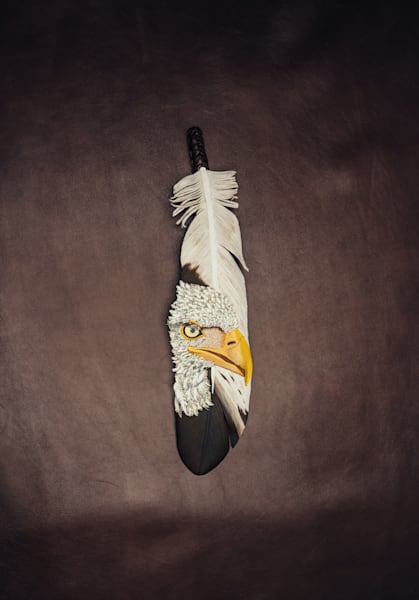 On Wings Like Eagles Art | Christopher Kearns Leather Art