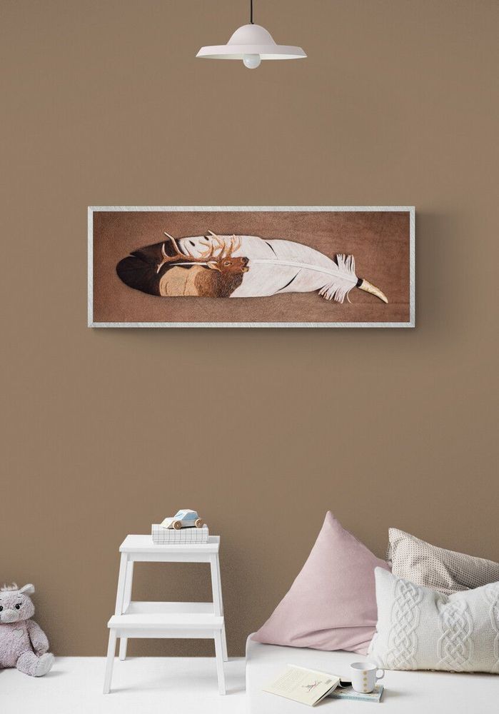 Sunrise Elk The Kids Playroom 1 Art | Christopher Kearns Leather Art