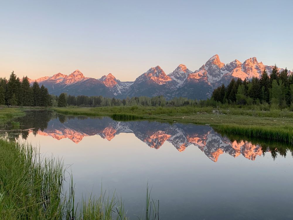 Teton Sunrise 2 Art | Christopher Kearns Leather Art