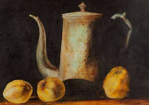 Still Life With Quince Art | J B Breckwoldt - Fine Art