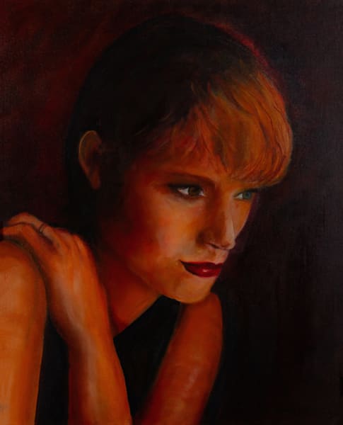 Wendy                  Oil   18"X 24" Art | J B Breckwoldt - Fine Art
