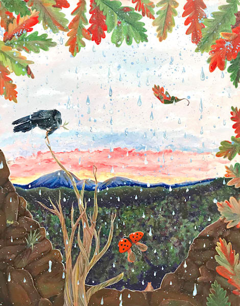Flowers and Trees Paintings