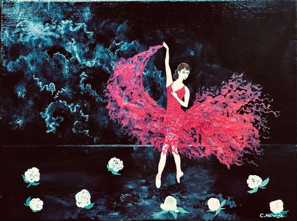 The Ballerina   Prints Art | crishart.com