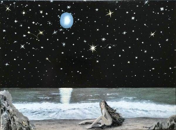 Goddess Of The Stars   Prints Art | crishart.com