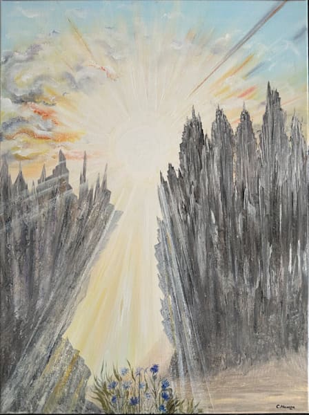 Vortex Of Light   Original Art | crishart.com