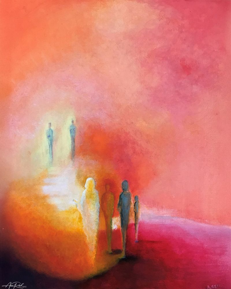 Transfiguration - Abstract Prophetic Fine Art Print | Anne Reid Artist | Canada