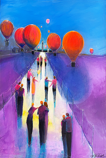 Canada Arise - Abstract Prophetic Fine Art Print | Anne Reid Artist |  Canada