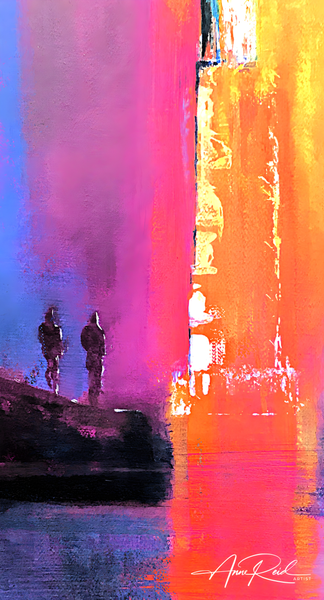 Come Up Here 7 - Abstract Prophetic Fine Art Print | Anne Reid Artist | Canada