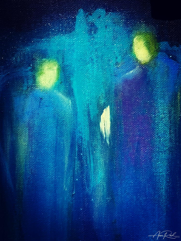 Angels 3 - Abstract Prophetic Fine Art Print | Anne Reid Artist | Canada