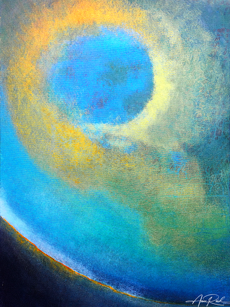 Glory Storm 3 - Abstract Prophetic Fine Art Print | Anne Reid Artist | Canada