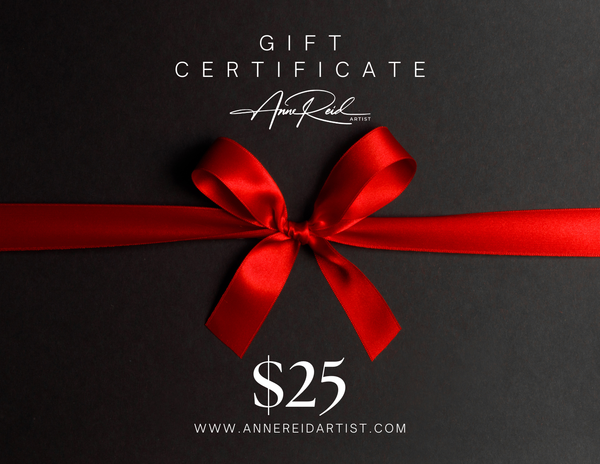 Anne Reid Artist Gift Cards $25 – Abstract Art Gifts Online - Canada