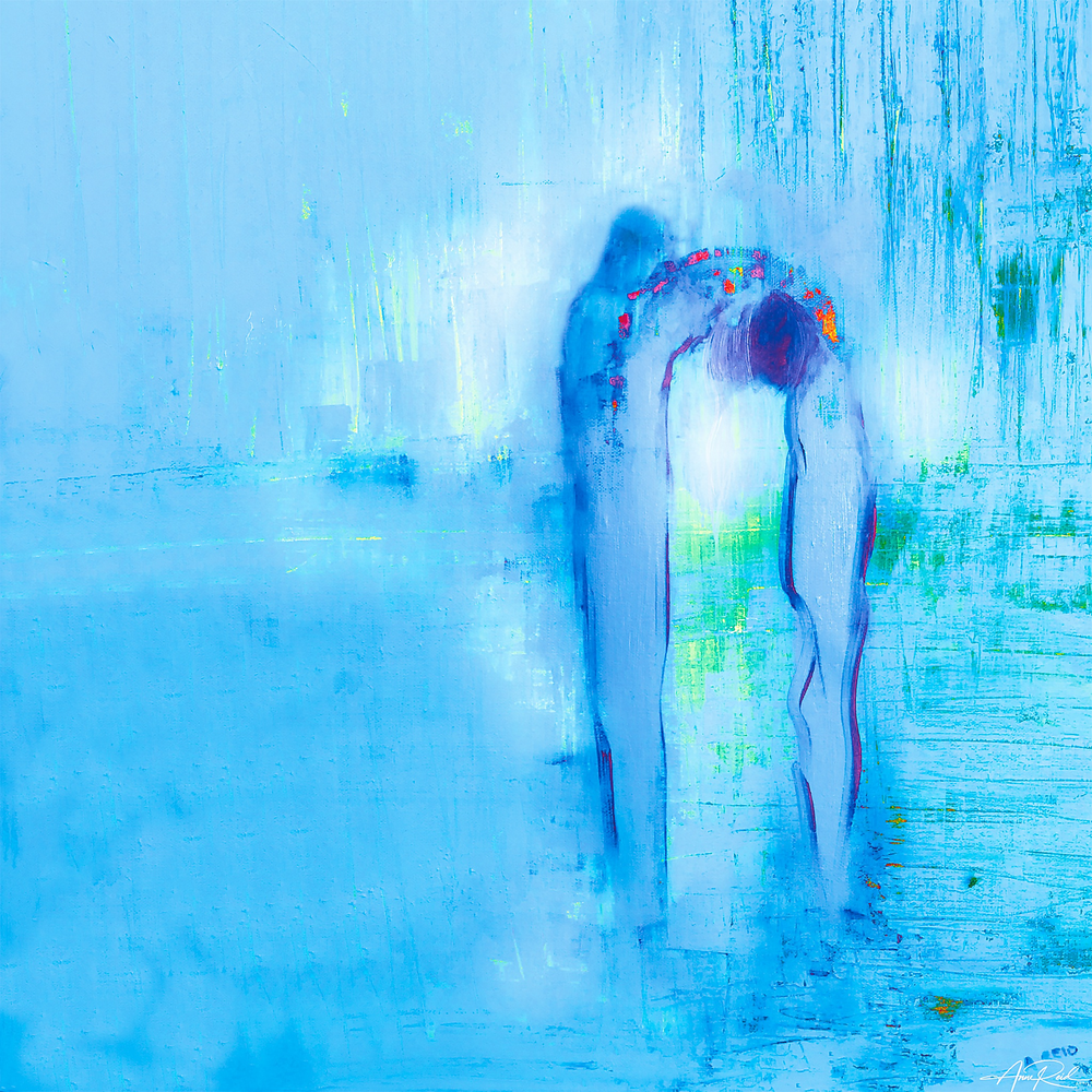 David & Samuel 7 - Abstract Prophetic Fine Art Print | Anne Reid Artist | Canada