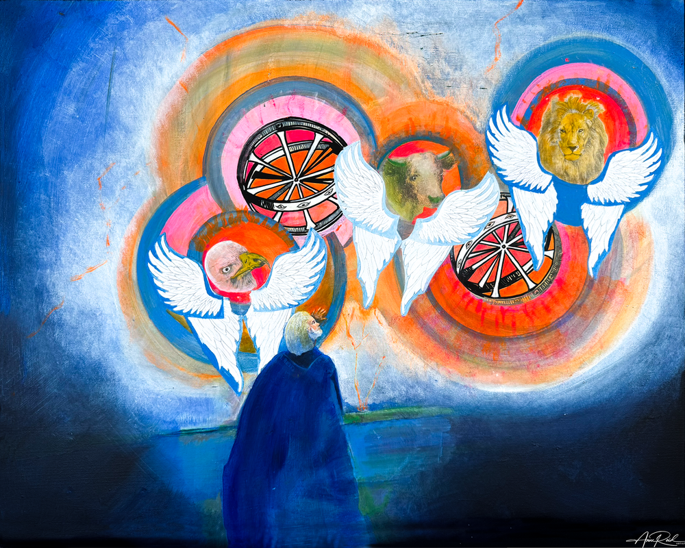 Ezekiel 2, Fine Art Print by Anne Reid Artist | Theophany Reimagined - Canada