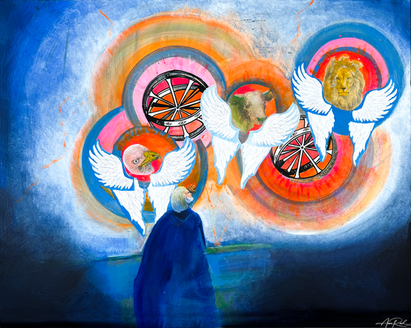 Ezekiel 2, Fine Art Print by Anne Reid Artist | Theophany Reimagined - Canada