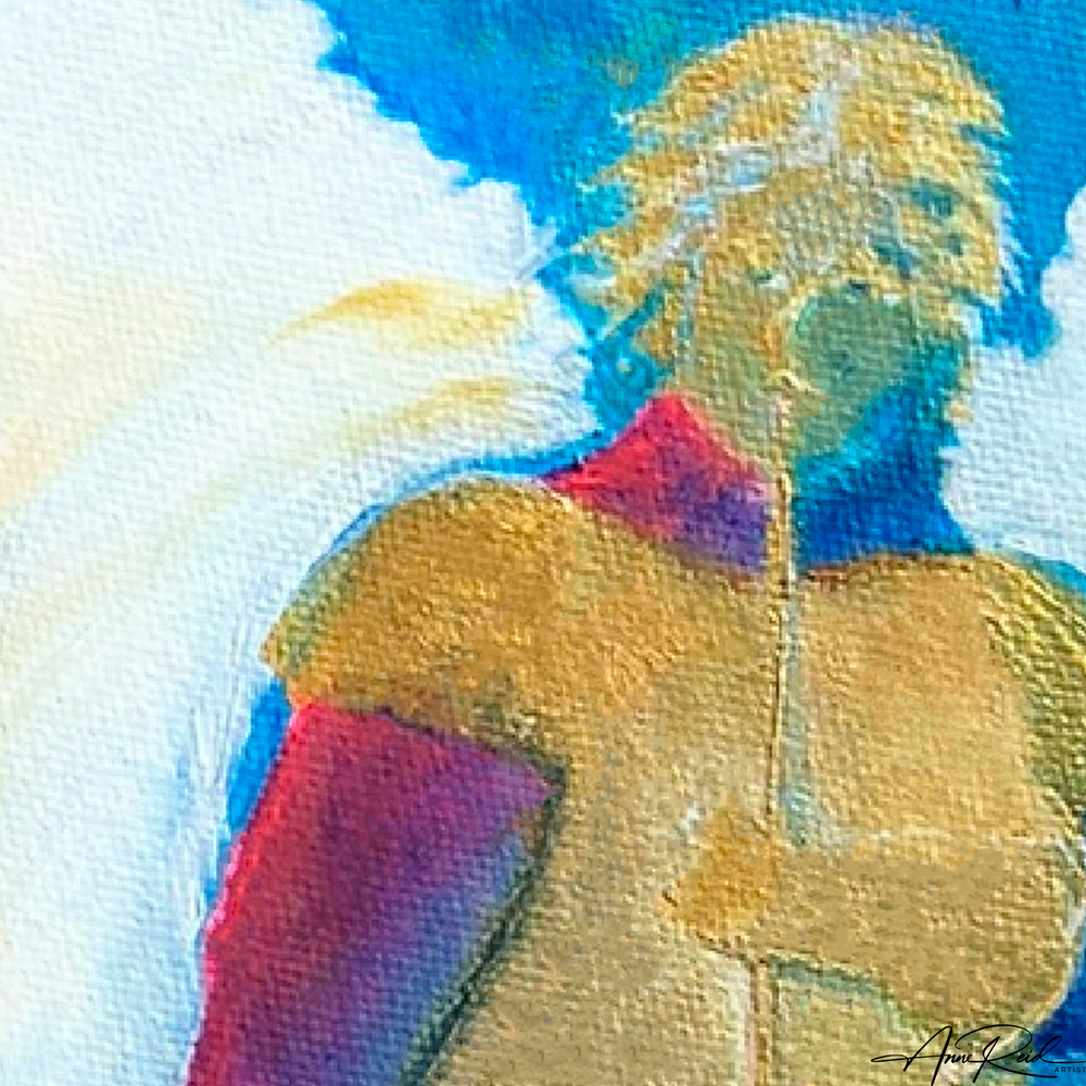Herald 5 - Abstract Prophetic Fine Art Print | Anne Reid Artist | Canada